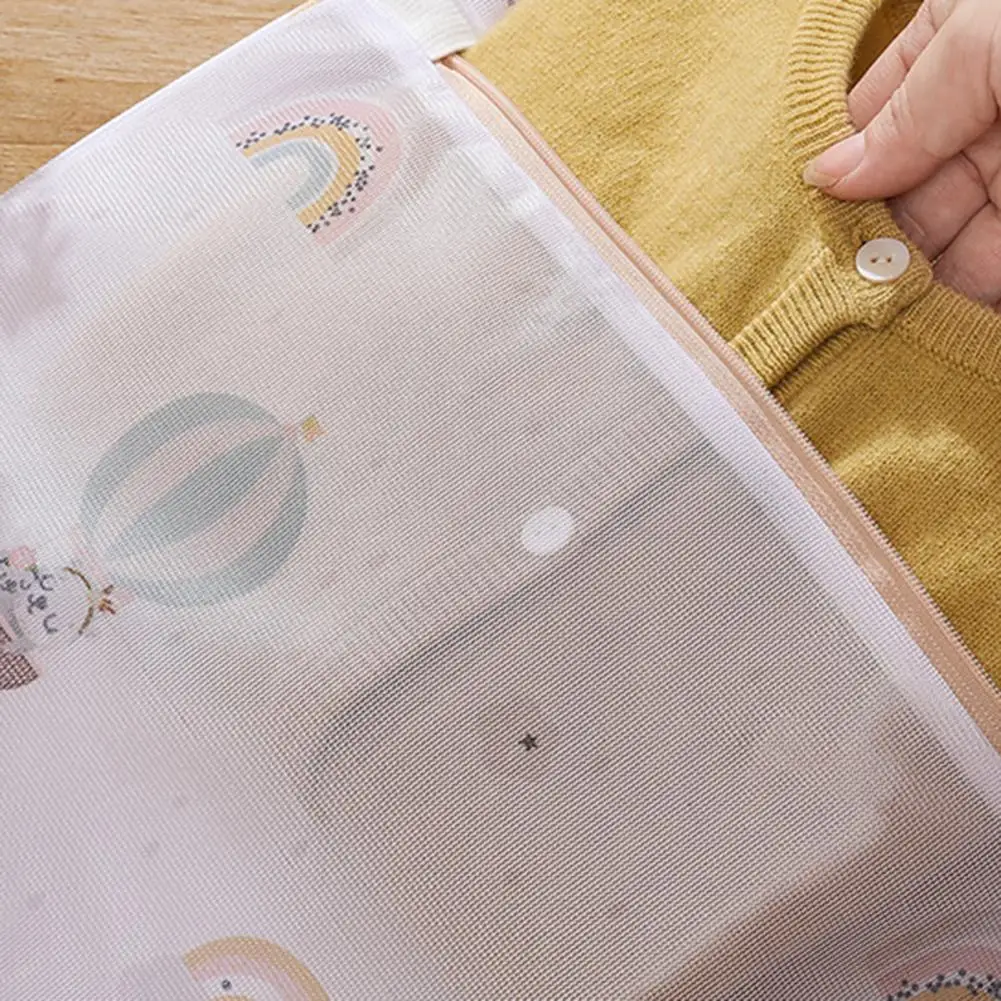 Сетчатые мешки для стирки на молнии серые бытовые стиральной машины белья