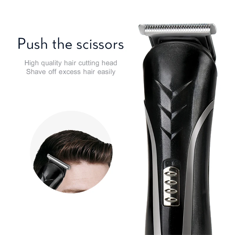

Multifunction Hair Clipper Rechargeable Electric Shaver Beard Trimmer for Men Global Universal(100-240V)