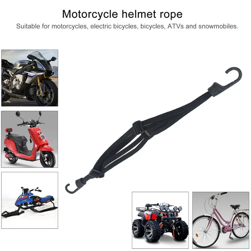 

Motorcycle Helmet Straps Hooks Luggage Net Rope for HONDA CB190R VT1100 GROM YAMAHA YZF R1 R1M FAZER600 FZX700 FAZER