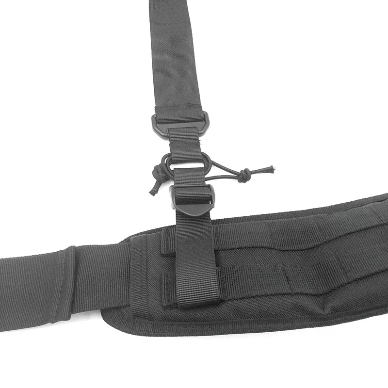 

Outdoor X-type Suspenders For Duty Belt Adjustable Multi-function Tactical Duty Belt Harness Combat Belt Strape