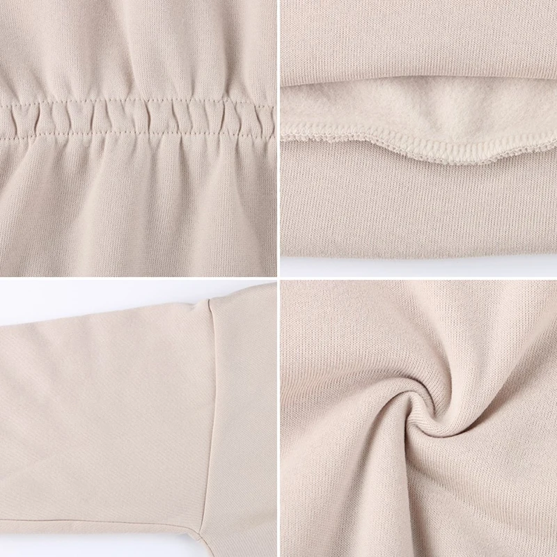 Мини платье с капюшоном длинным рукавом на осень|Женские платья| |