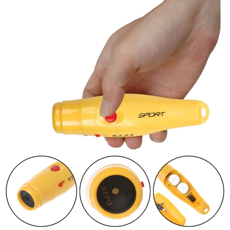 

Electronic Whistle Hand-Held Three Tone for Sports Basketball with Laniard