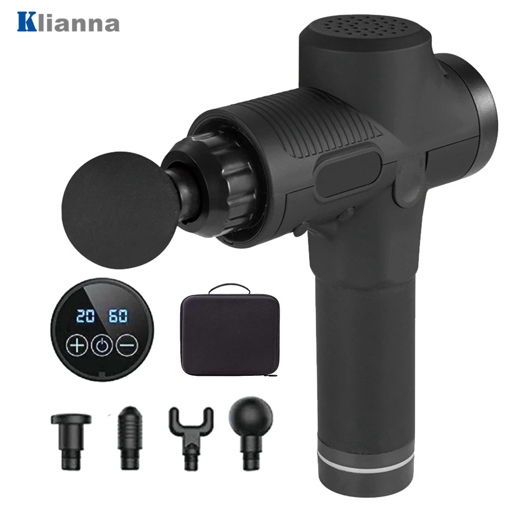 

Профессиональный Массажный пистолет 20 скоростей для спортсменов, Спортивная терапия, фасция, расслабление тела, похудение, после тренировки, снятие боли