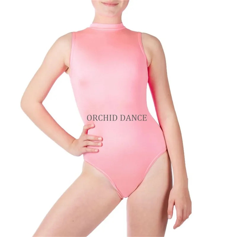 Оптовая продажа Высокое качество Блестящая лайкра Без рукавов Черный купальник