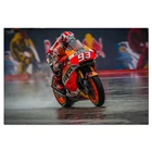 Постер для гоночных мотоциклов, холст, ткань, печать, картина, настенное искусство, картина для гостиной, Декор