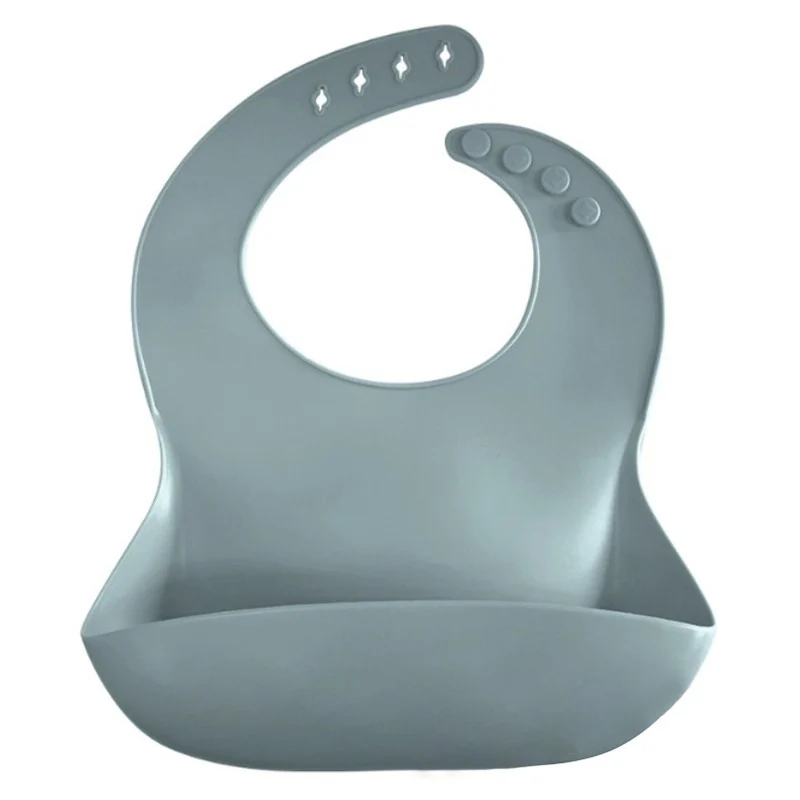 

Fashionable silicon Baby Bib Waterproof Infant Bibs Newborn Feeding Cloth Toddle Boys Girls Adjustable Safe Bibs