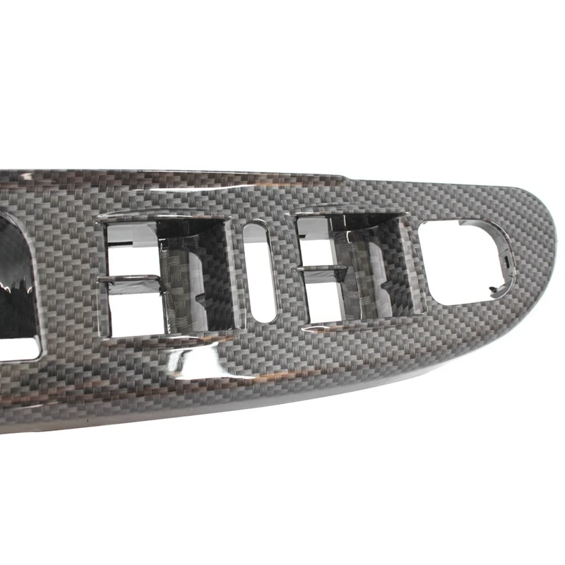 

Carbon Fiber Car Master Window Switch Panel Trim Bezel Cover for Passat B6 4-Doors 2006 2007 2008 2009 2010 3C1867171B