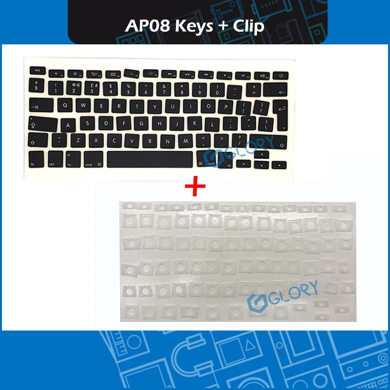 

New AP08 Keycap Scissor Clip set for Macbook Air Pro Retina A1370 A1465 A1369 A1466 A1425 A1502 A1398 Keys with Hinge