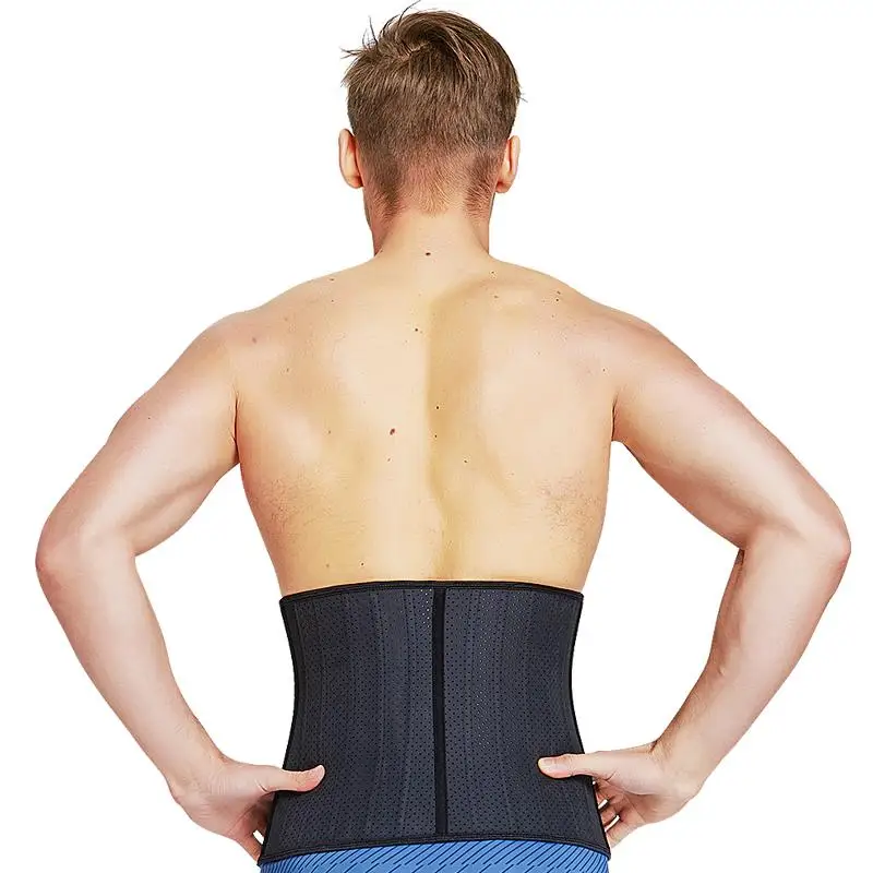 Латексный тренировочный корсет для талии Мужская корректирующая одежда живота