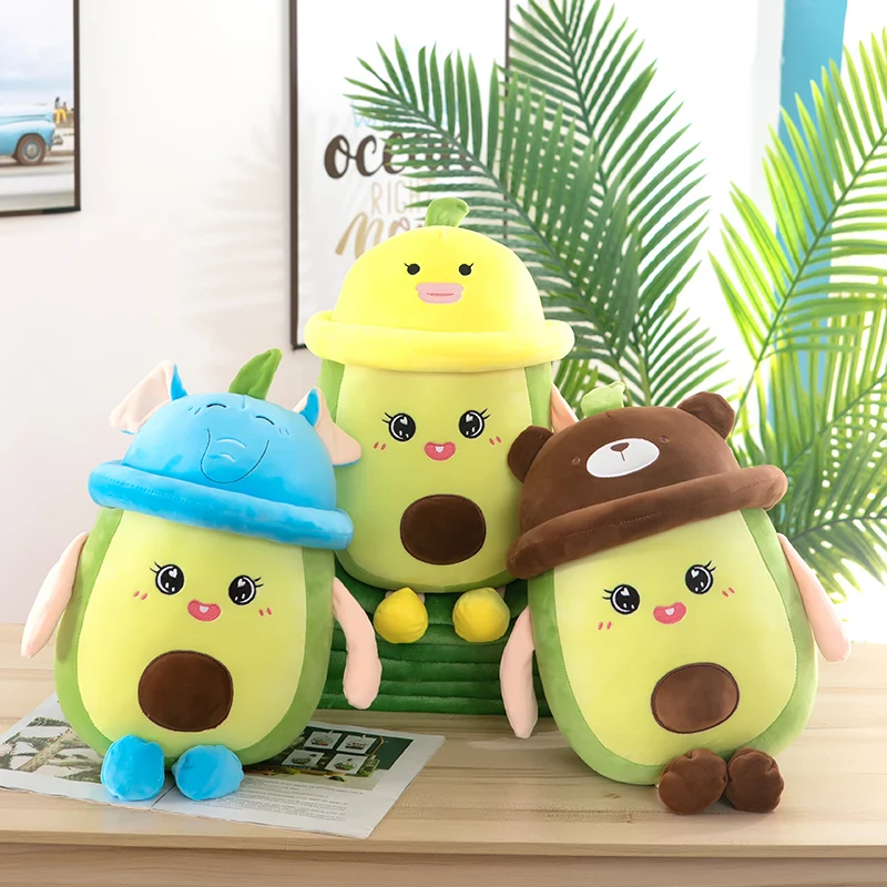 

Avocado Throw Pillow Blanket 2-in-1 Plush Toy Air Conditioner By Cushion Decoration Craft Gift Souvenir