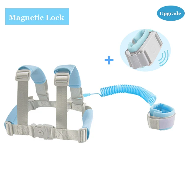 2 в 1 браслет для защиты от потери Привязь запястья пристегивающая замок детей