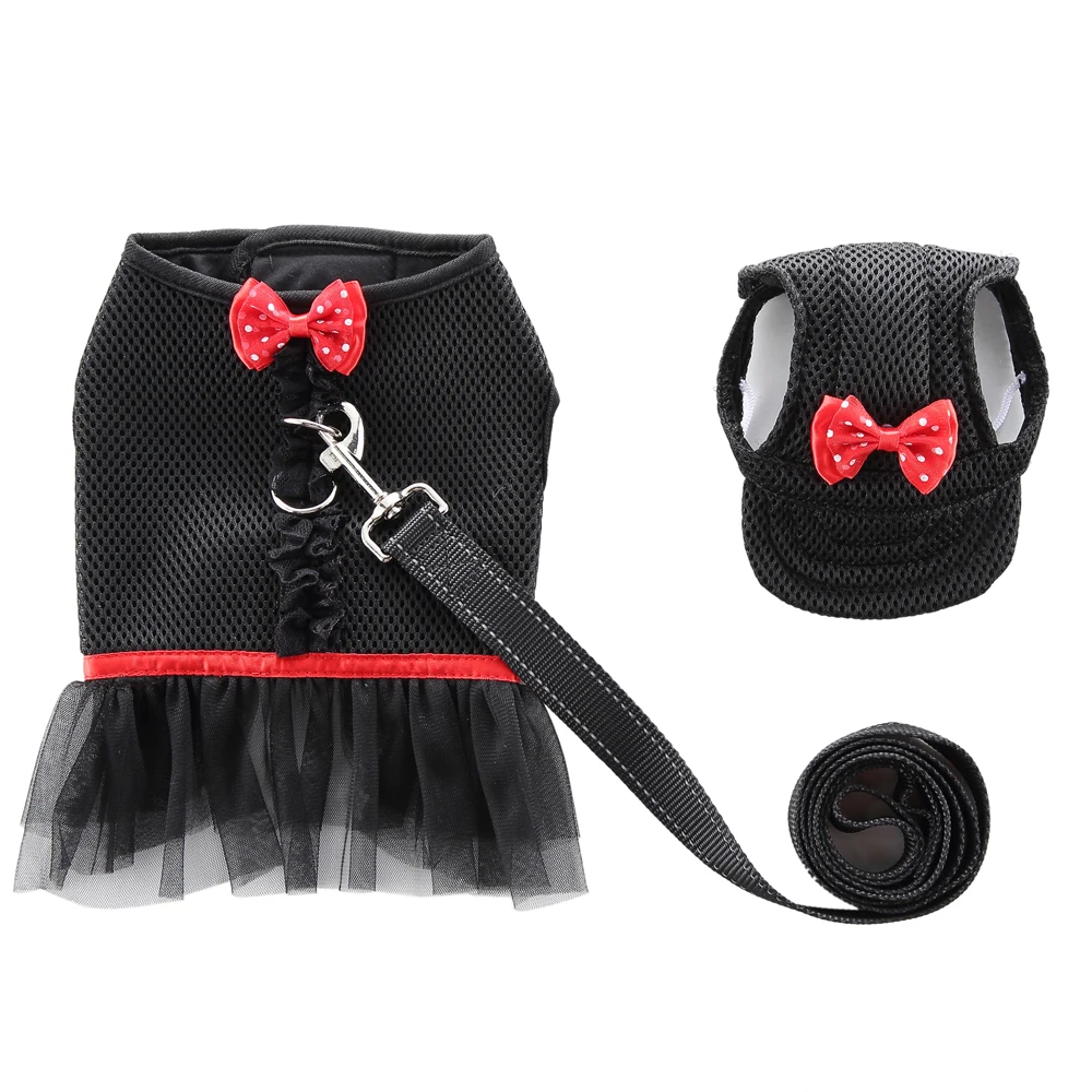 Поводок для собак жилет тюль клетчатое платье собаки улицы Светоотражающий