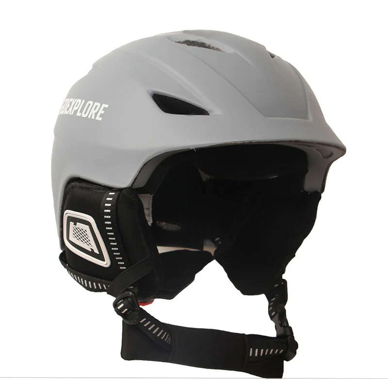 Лыжный шлем унисекс из поликарбоната и пенополистирола регулируемый размер