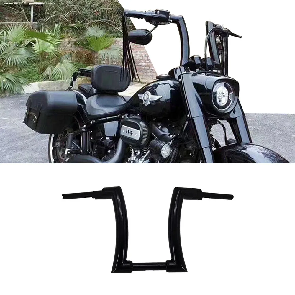 Мотоциклетный 14 &quotРуль для Harley Dyna Softail Fat Boy Bob break Slim Deluxe 1996 2013 Road King|Руль