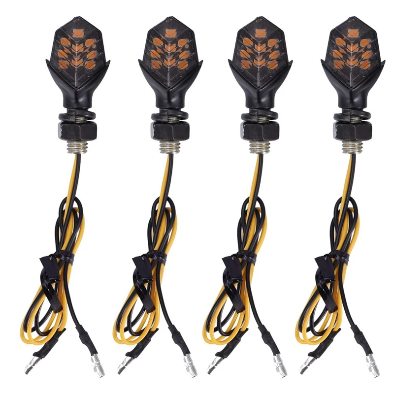 

4 шт., светодиодный указатель поворота для мотоцикла Honda Yamaha Kawasaki Suzuki Ducati