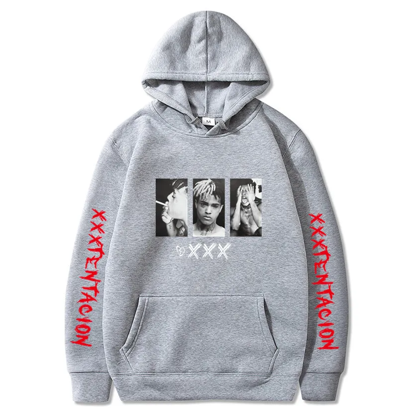 Толстовка XXXTentacion для мужчин и женщин Повседневный пуловер уличная одежда худи в