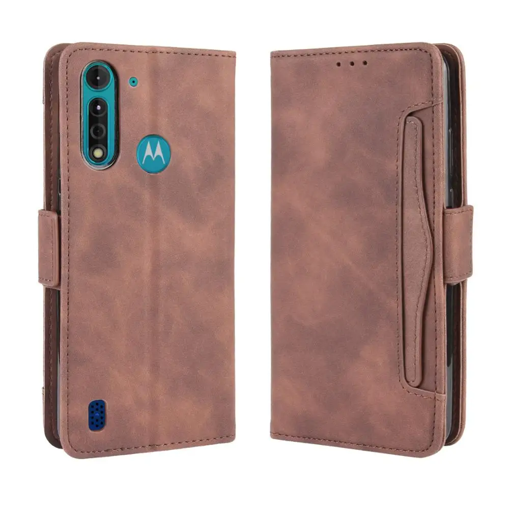 

For Motorola Moto G8 Power Lite Case Wallet Skin Feel Leather Phone Bag Cover For Moto G8Power Lite XT2055-4 With Many Card Slot