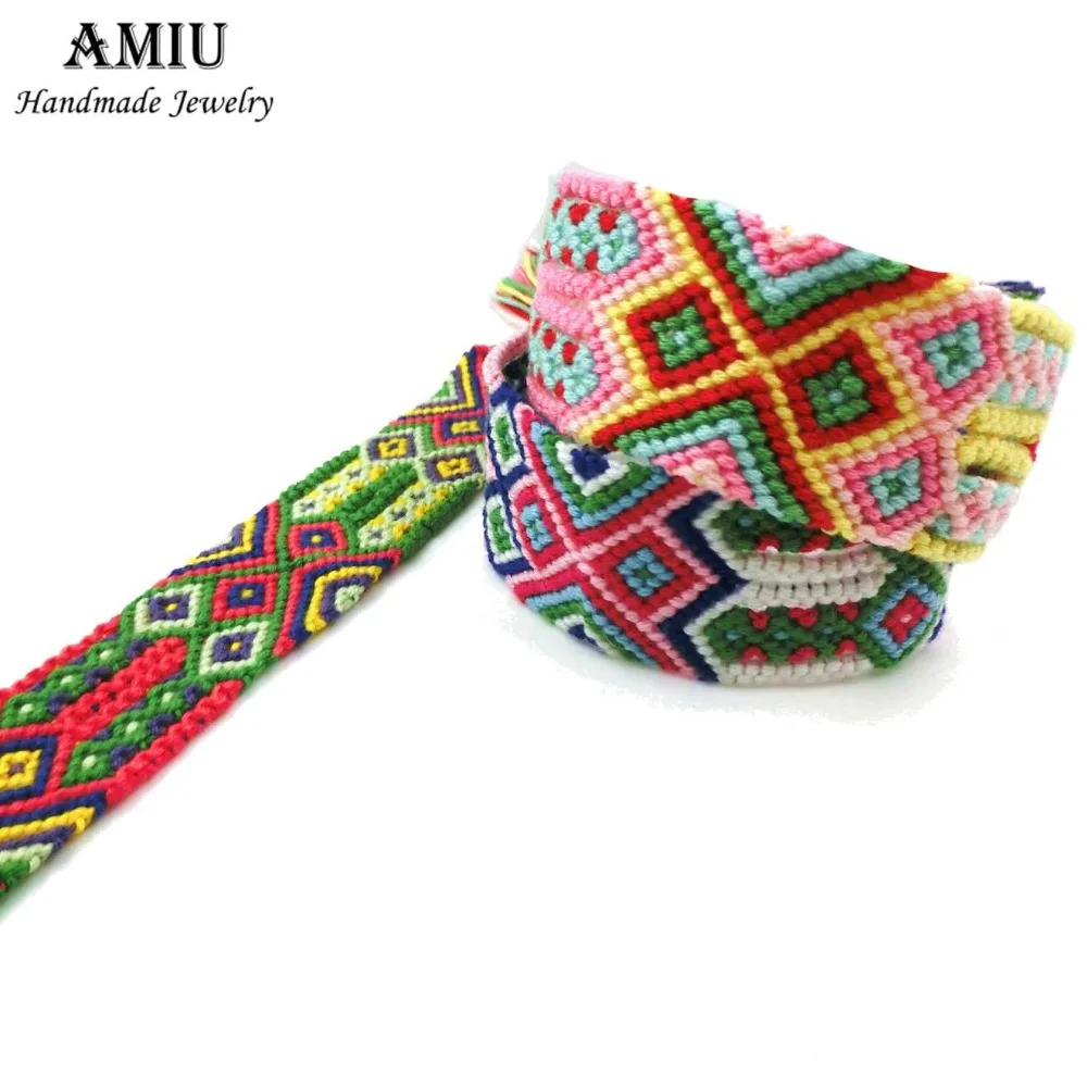 Браслет на удачу для мужчин и женщин из плетеной веревки|bracelet brazilian|friendship