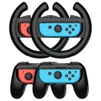 4 in 1 for switch oled accessories racing steering wheel handle grips for nintendo switch games handle stand holder