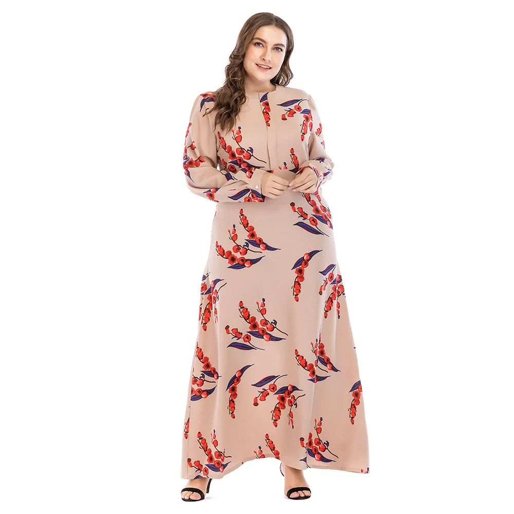 WEPBEL приталенная верхняя одежда размера плюс платья женское длинное платье