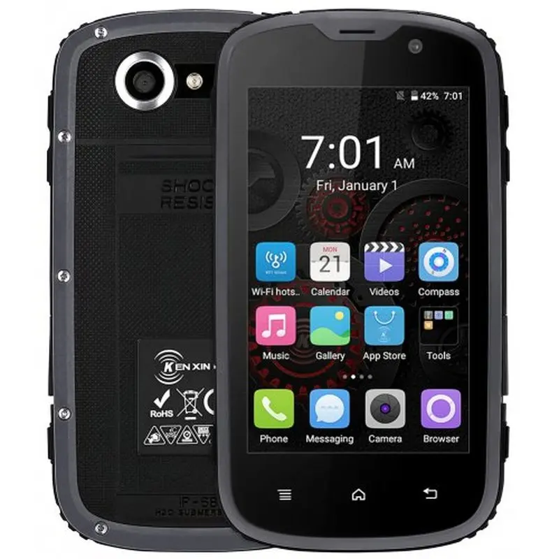 KENXINDA Proofings W5 смартфон IP68 Водонепроницаемый 1 ГБ 8 4 0 &quot4G LTE MTK6735 четырехъядерный