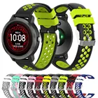Силиконовый ремешок для наручных часов 20 22 мм для Garmin Vivoactive 3 4 Forerunner 245 645 подарок смарт-часы Huawei Watch GT GT2 46 мм