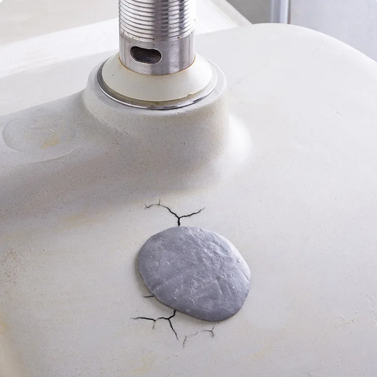 Водопровод утечка воды трещина ремонт клей больше функций Closestool Crackle глина из