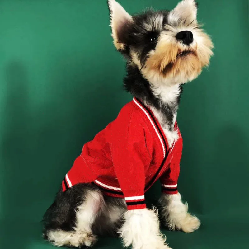 

Dog Sweater Pet Sweater Designer Clothes French Bulldog Schnauzer Poodle Teddy Dog Clothes for Large Dogs Dropshipping ZY3018