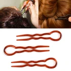U-образный зажим для волос 13 шт., инструменты для укладки, удобная простая заколка для волос, аксессуары для волос 2021