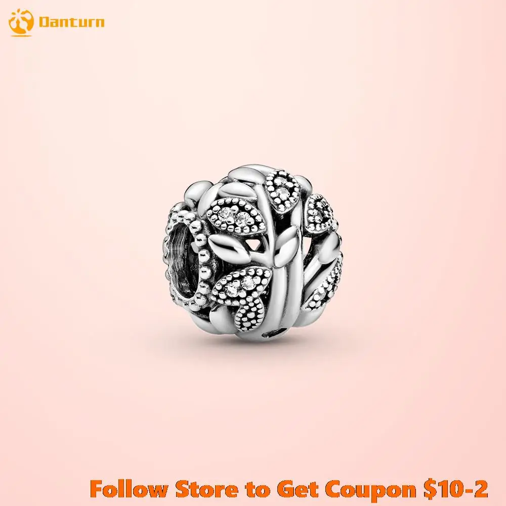 

2020 New S925 Sterling Silver Beads Openwork Family Tree Charms fit Original Pandora Bracelets Women DIY Jewelry