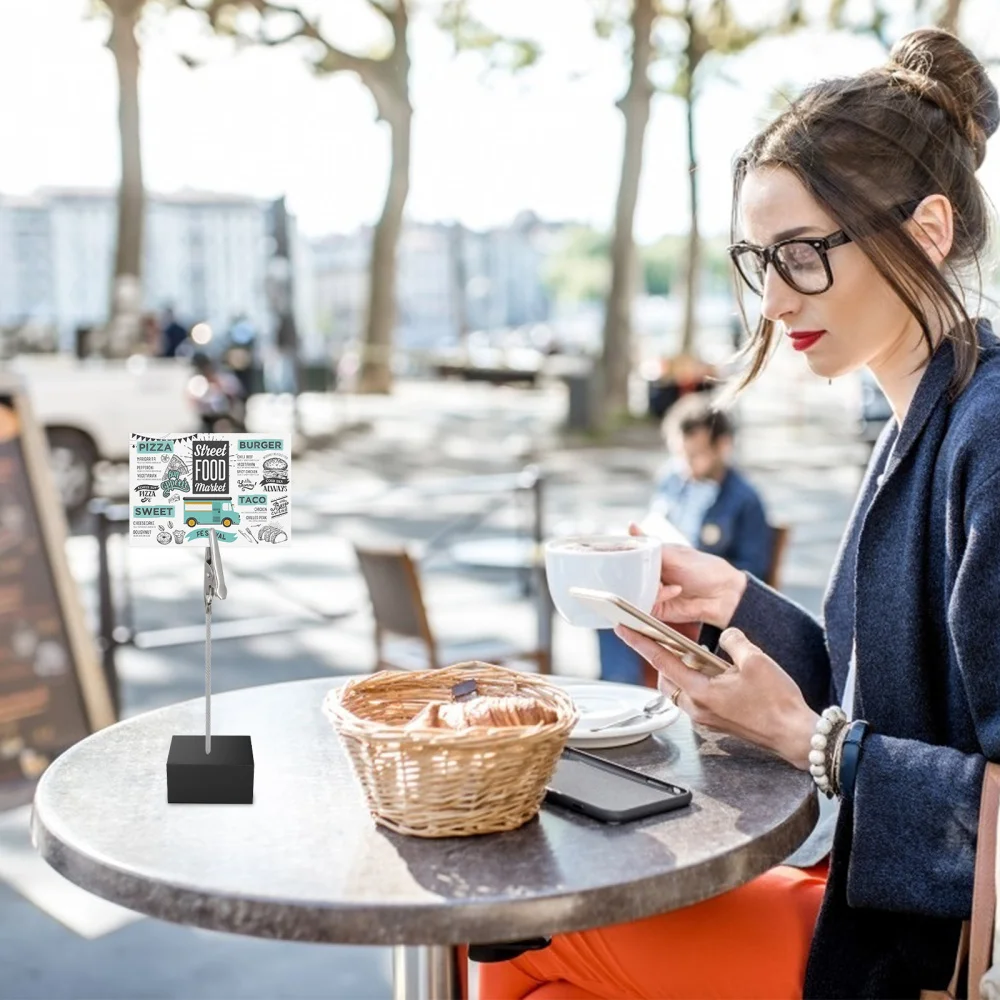 

1 Bag 20pcs Metal Memo Alligator Clips Metal Wire alligator Clamps (Silver)