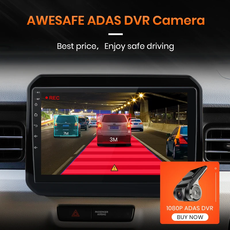 AWESAFE Android 10 для Suzuki Ignis 2016 - 2020 автомобильное радио мультимедийные видеоплееры Авто