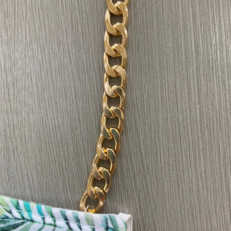 

Fashion Gold Color Metal Glasses Face Mask Chain Sunglass Reading Eyeglasses Chain Cord Holder Rope for Men Women Couples Gifts