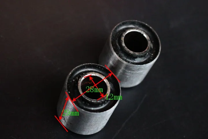 (2 шт./компл.) буферная втулка для заднего колеса мотоцикла 110 и 125cc скутера QJ Keeway