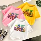 Лидер продаж, детская забавная футболка для мальчиков с мультяшным рисунком странного аниме я парня, летняя повседневная детская футболка, милая девочка