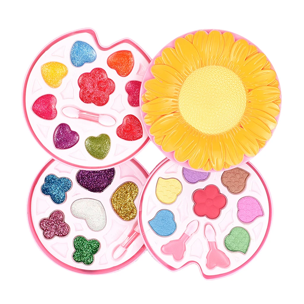 

Набор для макияжа для девочек, моющаяся палитра, набор косметики «сделай сам»