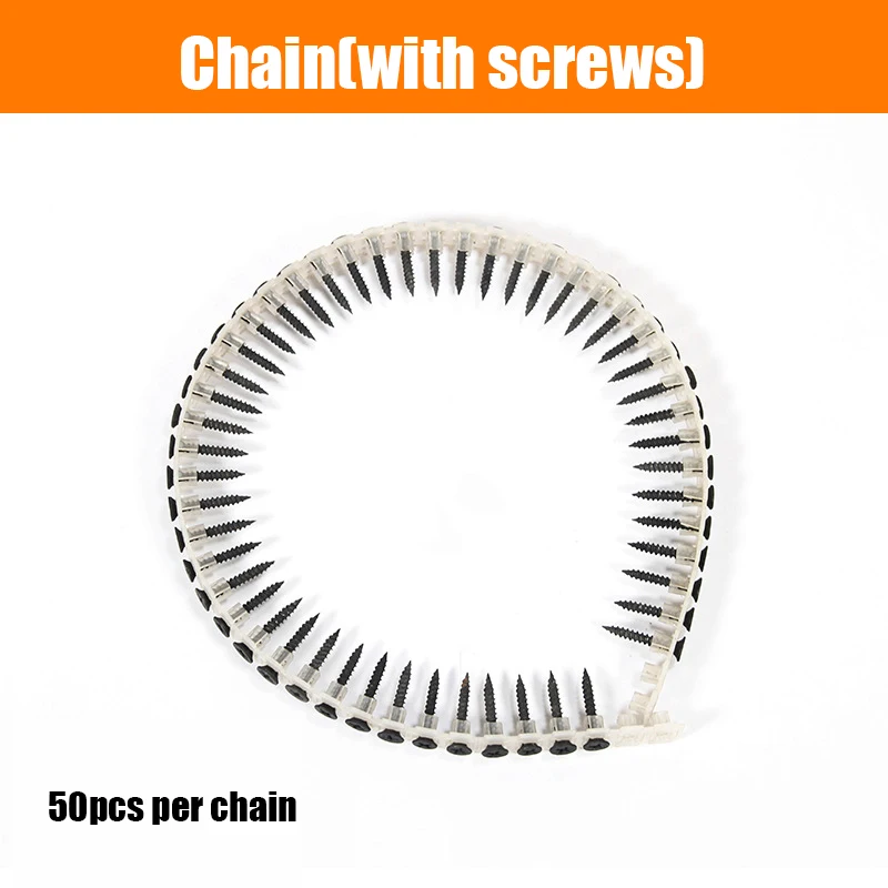 1 шт. новый автоматический цепной пистолет для гвоздей адаптер винтовой