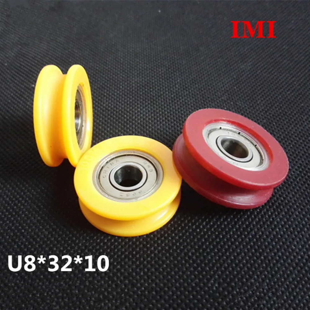 1 шт. пластиковые шкивы с подшипниками для раздвижных дверей |