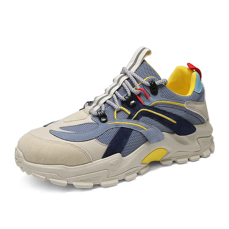 

New Men's Running Shoes Men's Fashion Shoes Dad Shoes INS Korean Version Trend Breathable Heightening Mens Sneaker