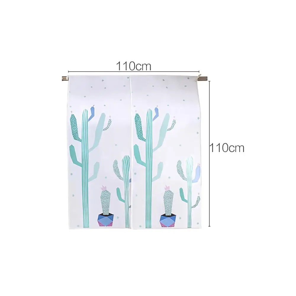 

110x110CM Clothes Dust Cover Dress Suit Coat Storage Bag Organizer Wardrobe Hanging Clothing Bags