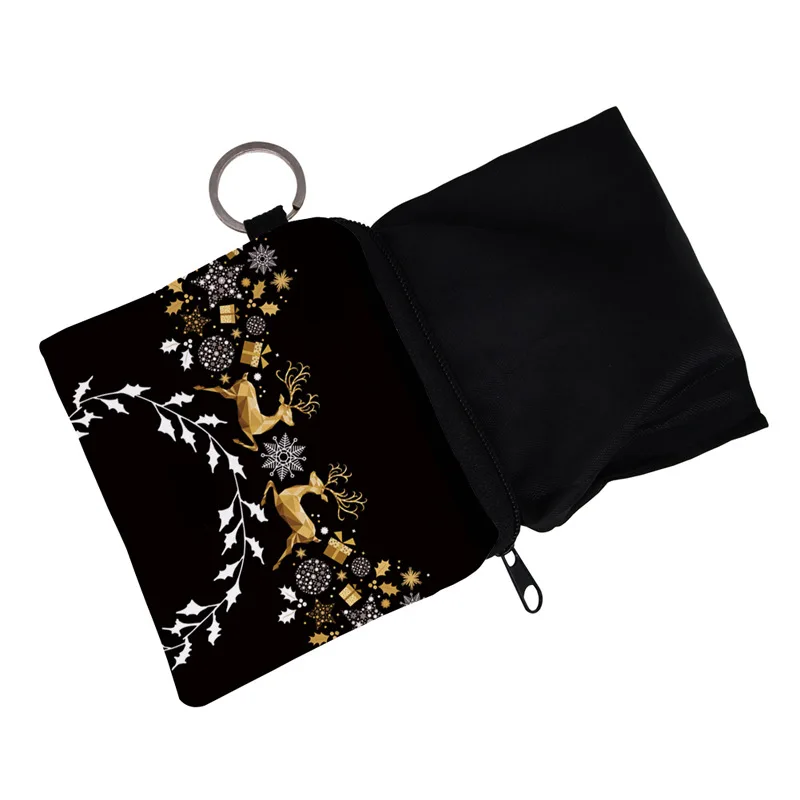 Лидер продаж 1 шт. Высококачественная сумка для монет с изображением цветов