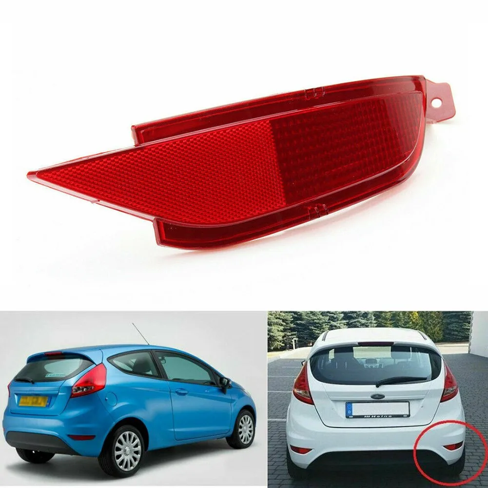 

Rear Right Bumper Reflector Fog Light Lamp Lens For Ford Fiesta Mk.7 2008-2012 Red Warning Light Rear Right Tail Light Signal