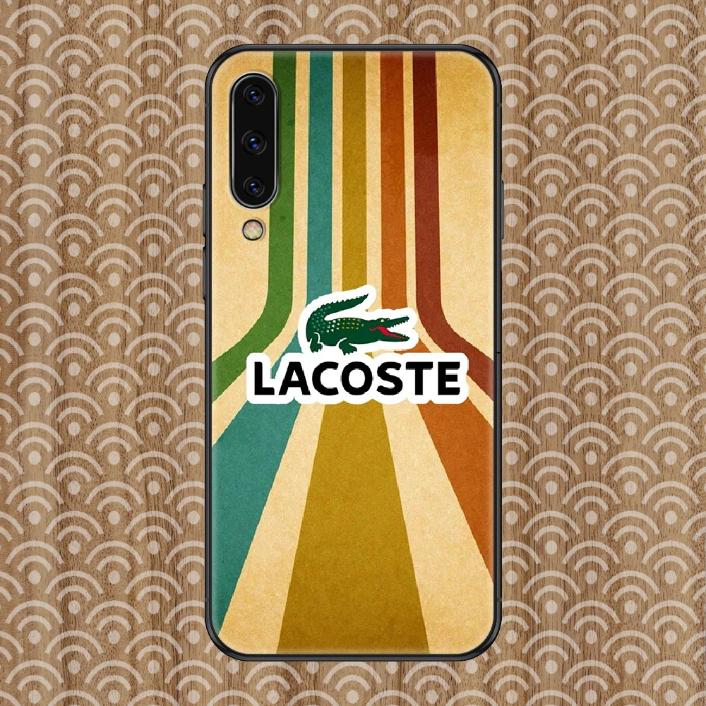 

French LACOETE Luxury Brand Phone case For Samsung Galaxy A 3 5 7 8 10 20 21 30 40 50 51 70 71 E S 2016 2018 4G black trend