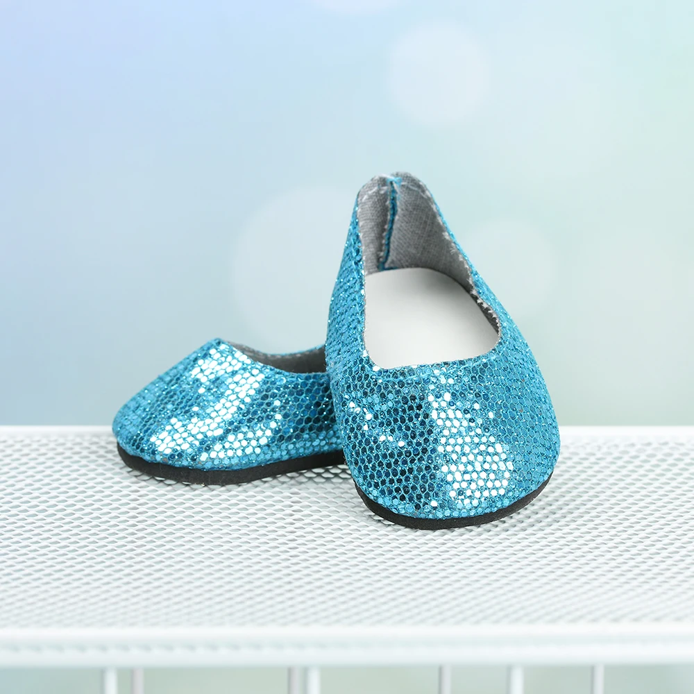 1 пара блестящих кукол-блестки обувь разных цветов размер обуви 18 дюймов/43 см