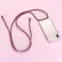 strap cord chain phone simple necklace lanyard mobile phone case for carry cover to hang for iphone 11 pro xs max xr x 7plus