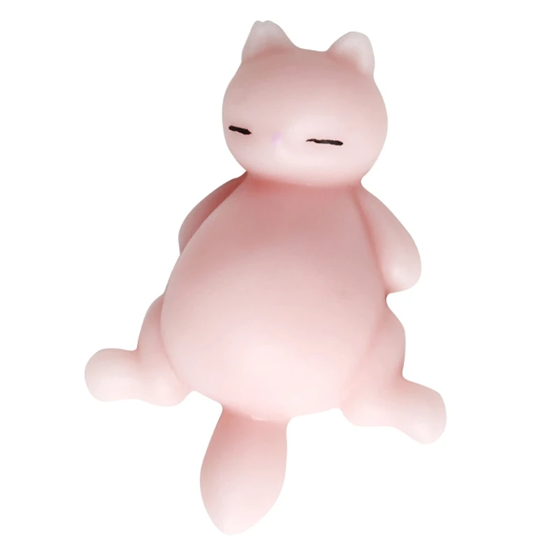 Juguete de gato blando 50LE para ni&ntilde;os, juguetes de descompresi&oacute;n de ventilaci&oacute;n, herramientas de ejercicio de la mano, estr&eacute;s contra la ansiedad, alivio, juguete hinchable-1
