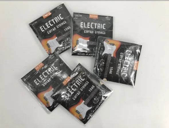New 6 or 12 Guitar string electric Acoustic Classical musical Stringed instruments guitarras oem Rose guitar parts& accessories - Цвет: electric 1046