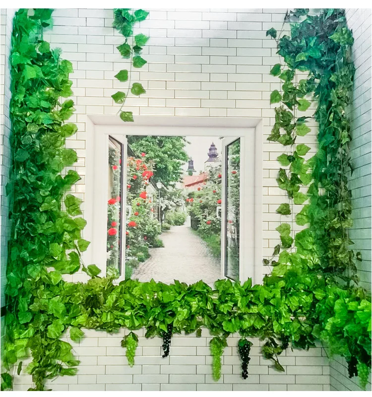 Искусственное растение 240 см Цветочная лоза для свадьбы и дома искусственное