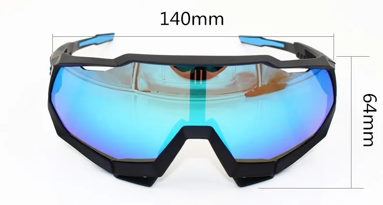 Очки велосипедные фотохромные с 3 линзами брендовые базовые спортивные
