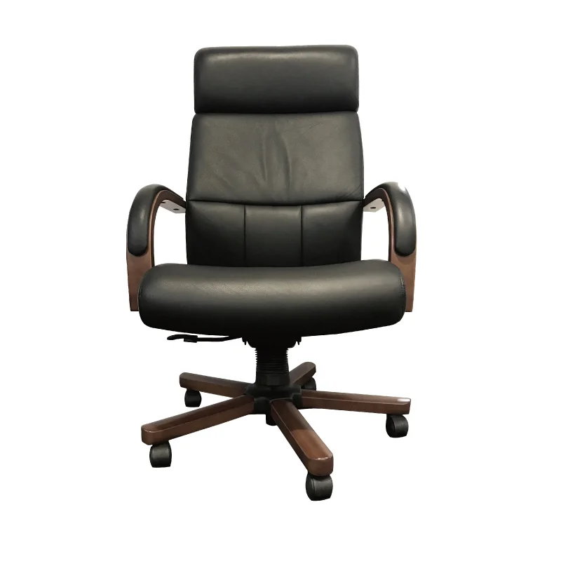 Искусственная кожа стулья деревянный подголовник эргономичный исполнительный